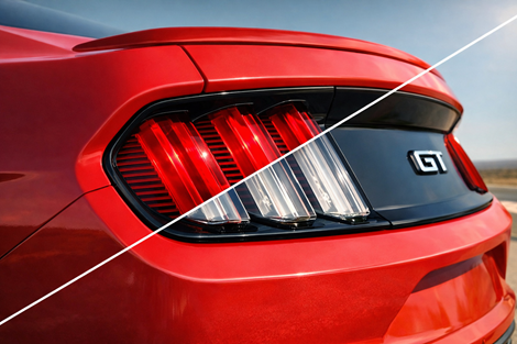 FEUX ARRIERE MUSTANG